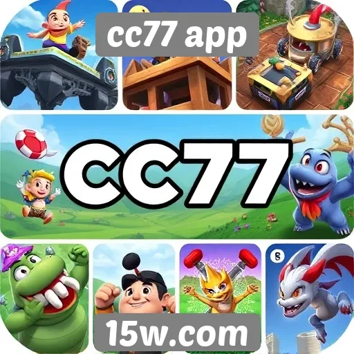 Exploração dos jogos disponíveis no cc77 app